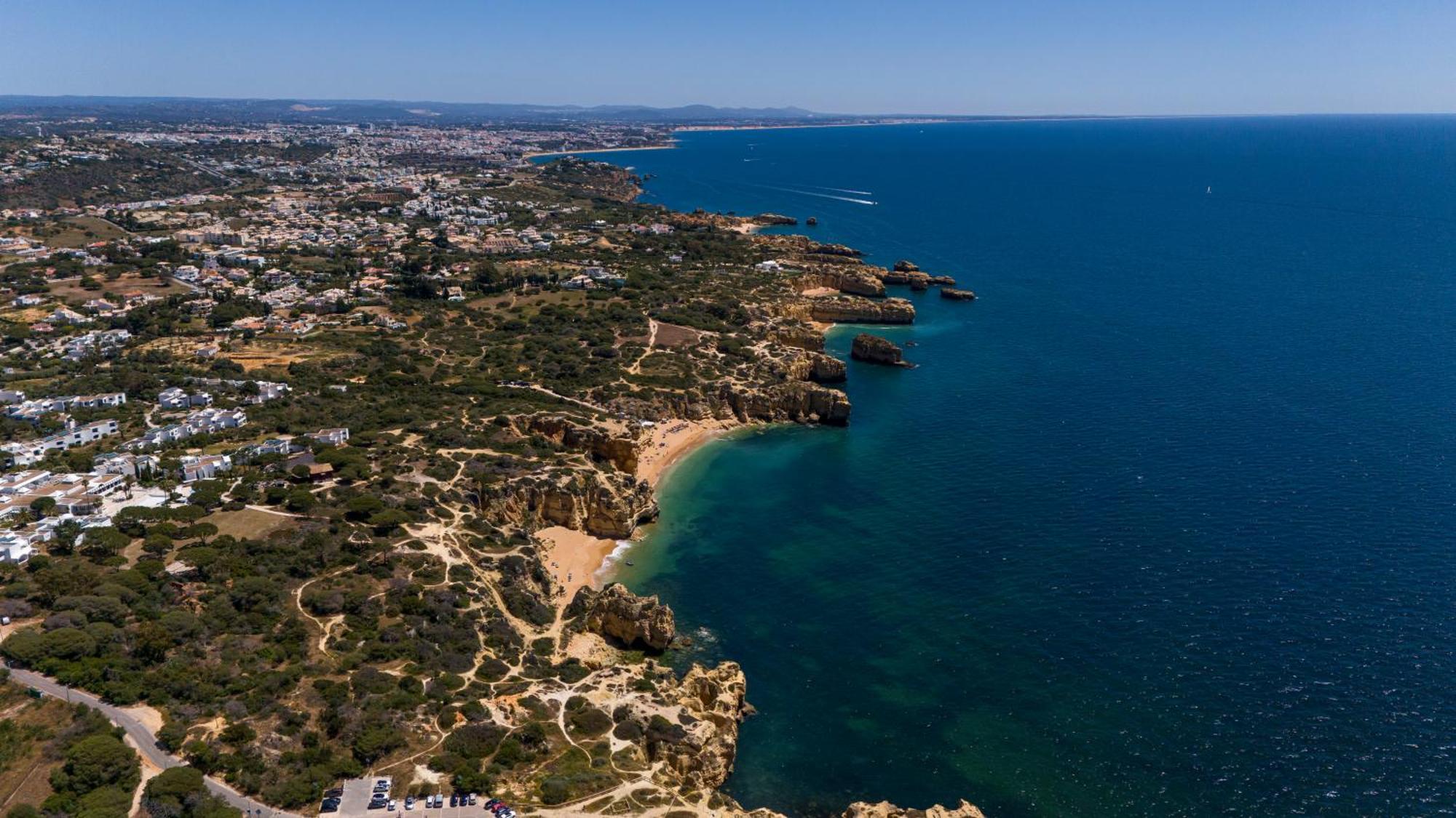 Apartamento No Condominio Baia Village Com Piscina Albufeira Dış mekan fotoğraf